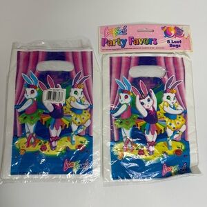 Lisa Frank Ballerina Bunnies Loot Treat Party Favors 8 Bags X2 16 Bags Total 90s